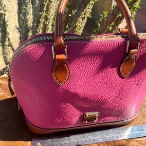 Dooney & Bourke Pink Leather Handbag